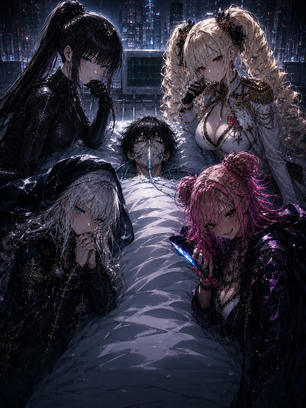 saito7977의 僕への愛が重すぎる4人の戦闘狂　ヤンデレ