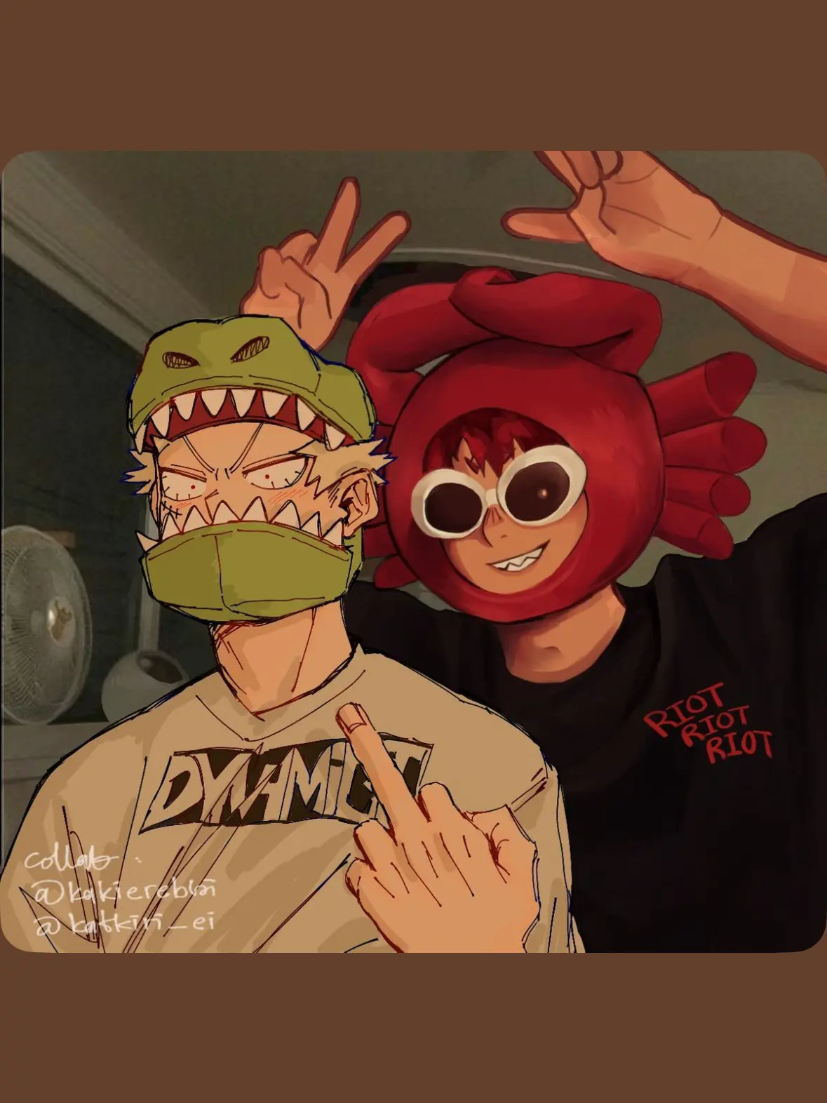 OcStorylineCreator_mha_bnha의 Kiribaku parents