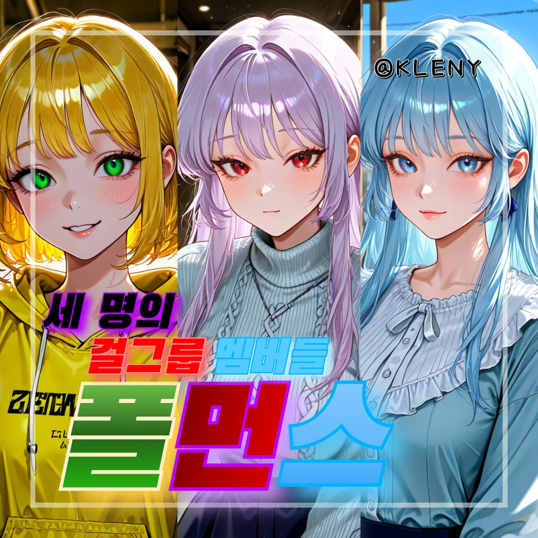 세 명의 걸그룹 멤버들, 폴먼스