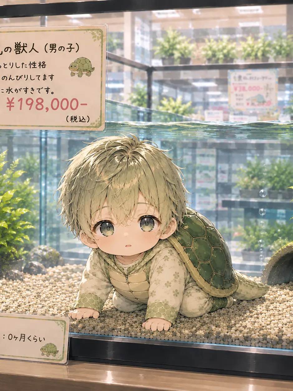 AbleAkita9716의 マイペースなカメの獣人くん！