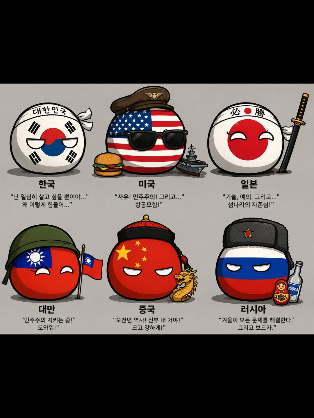 대체역사속 세계, 양안전쟁 대표 이미지