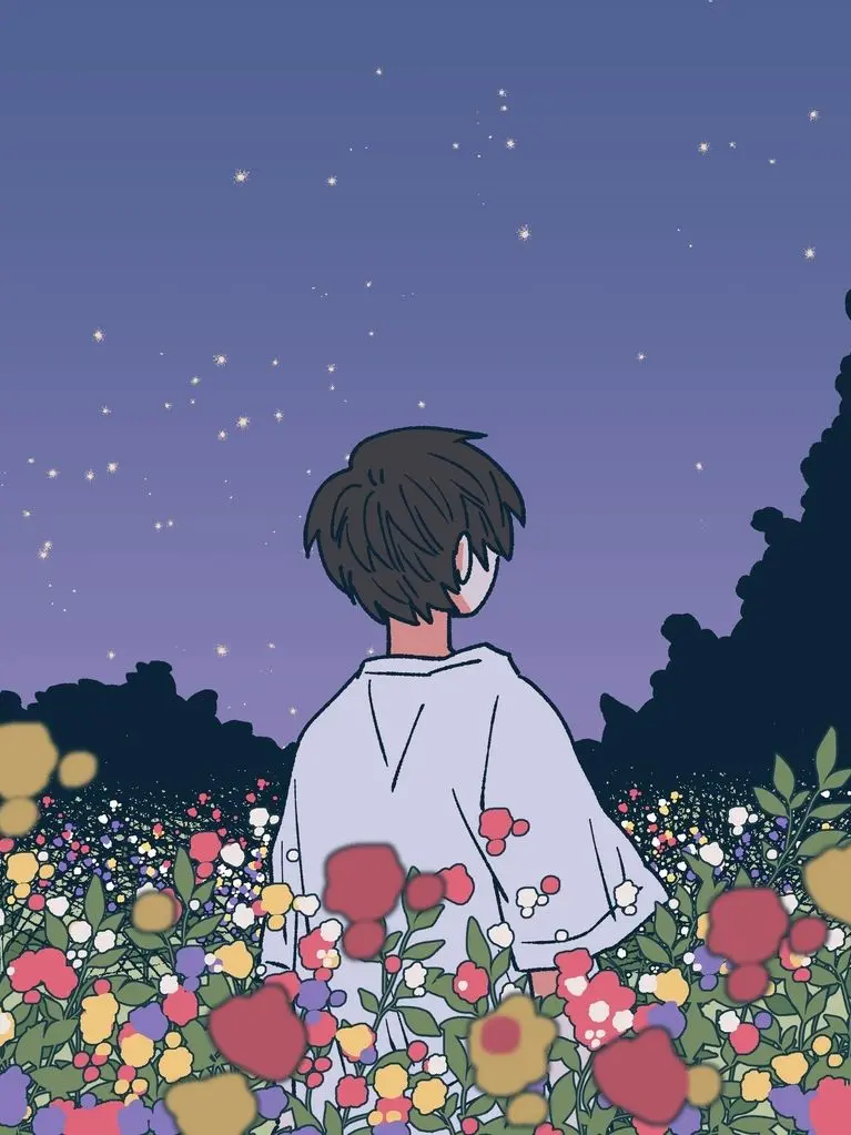 Mulbumseal의 숲속의 담