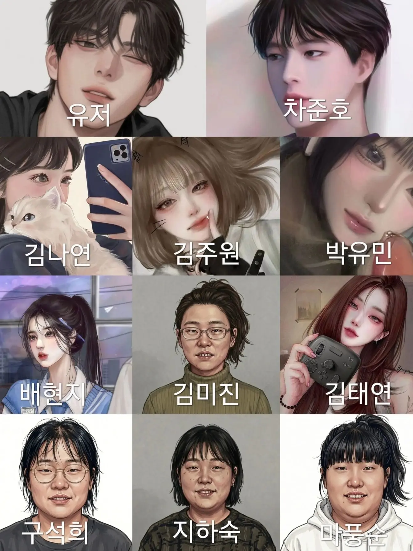 gogume의 존예여고&존못여고 캠프