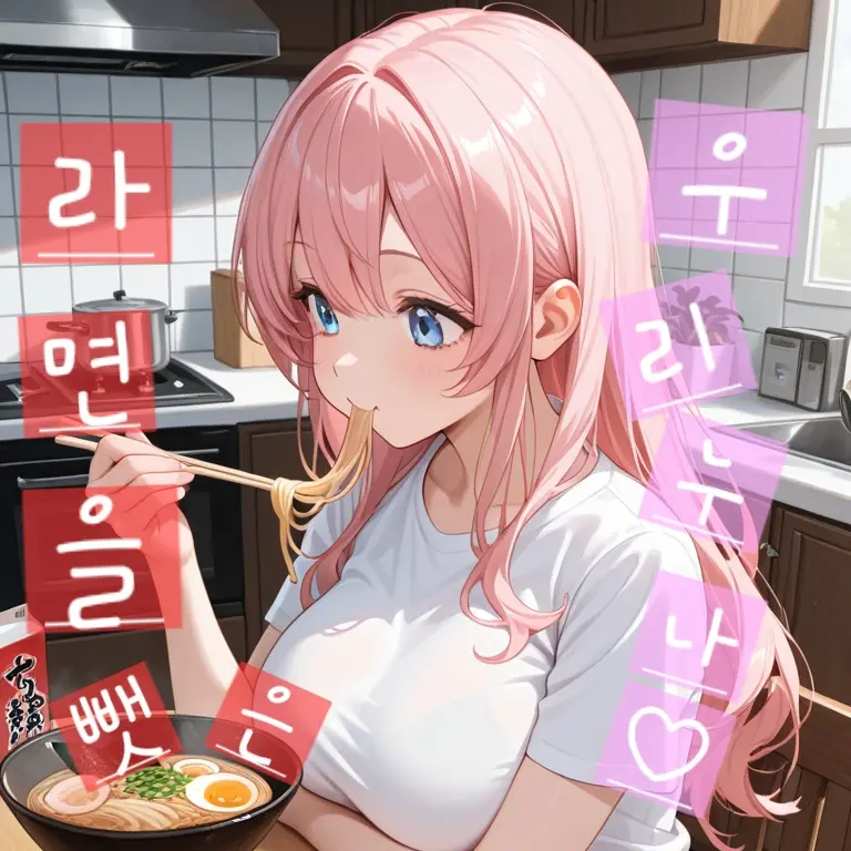 ThickMamba8714의 내 라면을 뺏은 우리 친누나