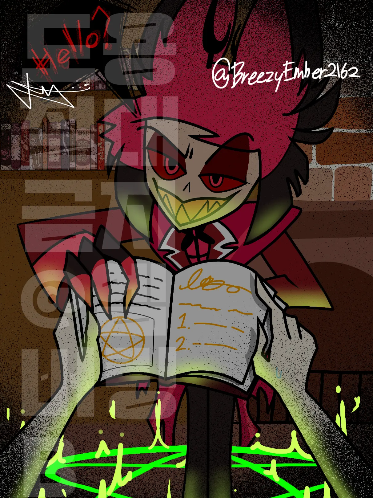 BreezyEmber2162의 I drew a magic circle for fun...