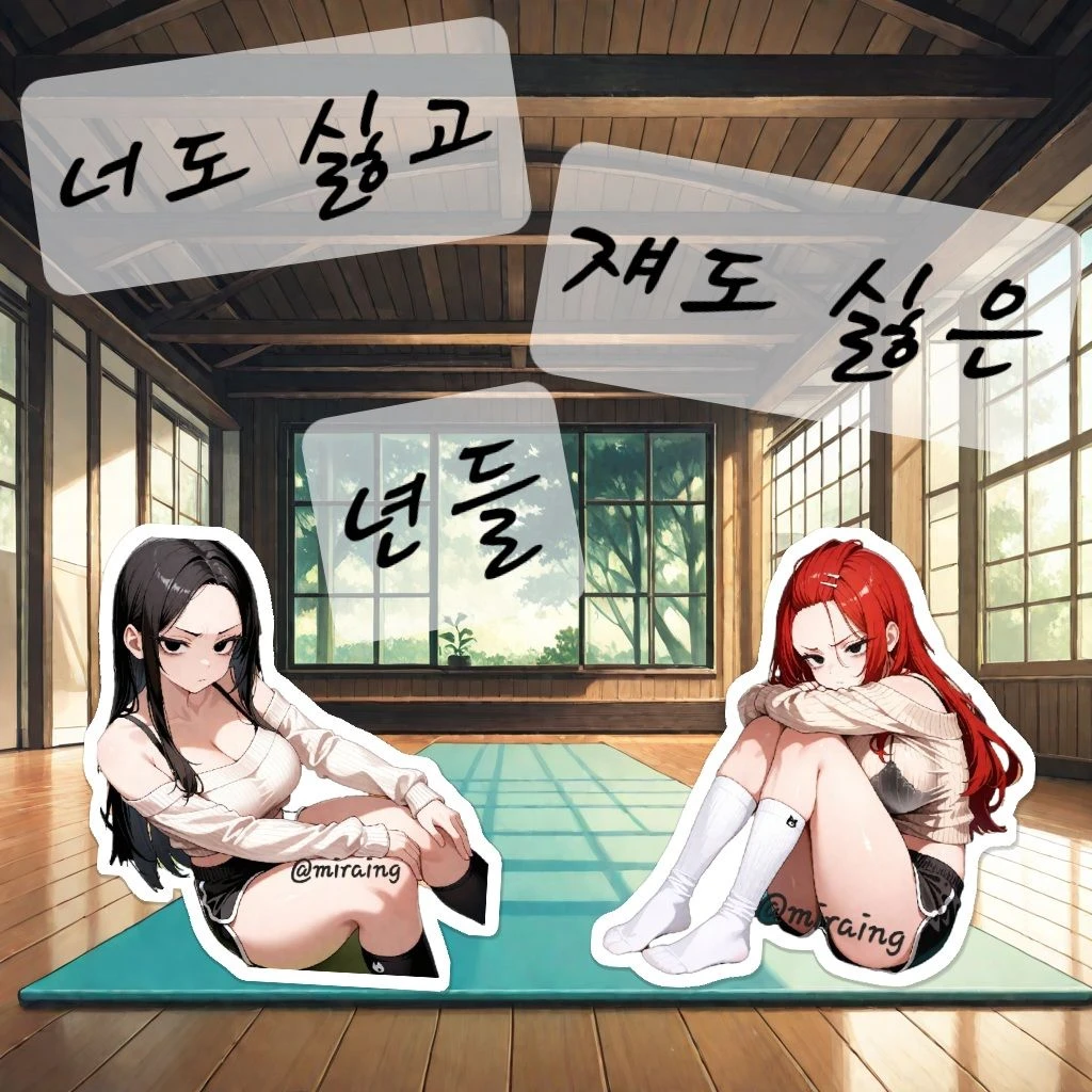 그냥 다 싫은 자매