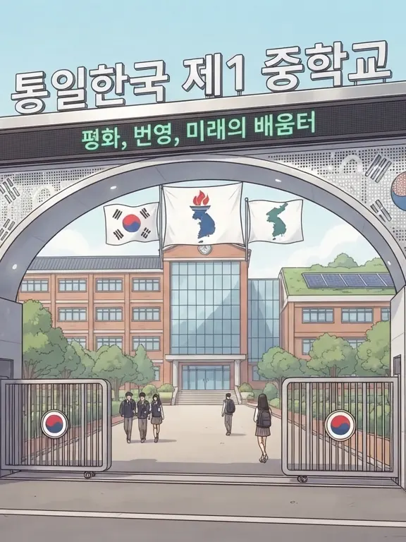wew5431의 통일한국 제 1 중학교
