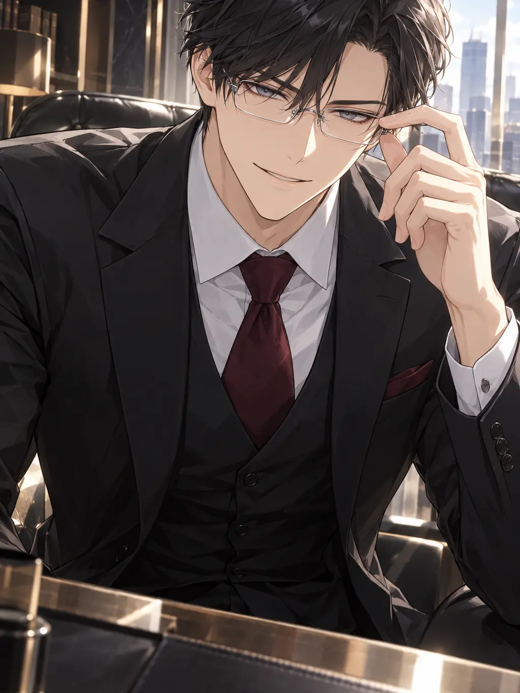 Oji_Sen의 Cold Boss's Raw Possessiveness