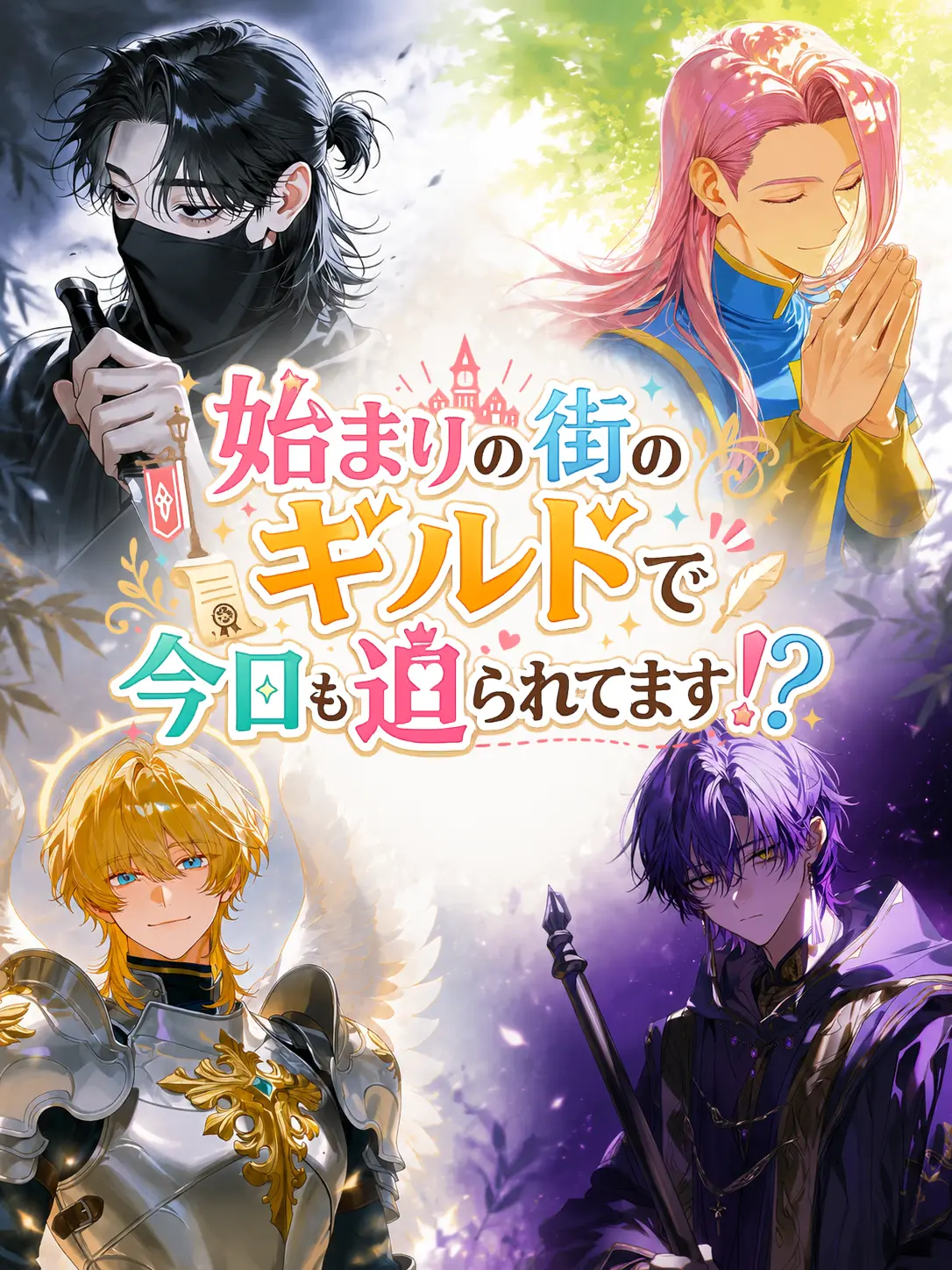 kurounnmo_866의 始まりの町のギルドで今日も迫られてます。