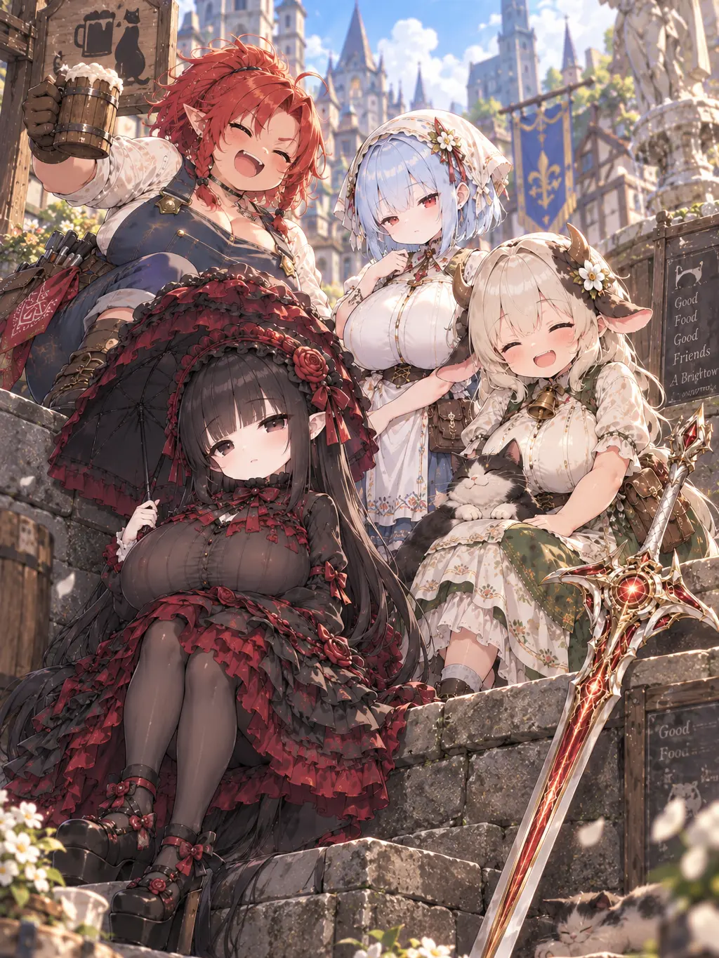 LazySheaf5833의 少女だらけの冒険者パーティー