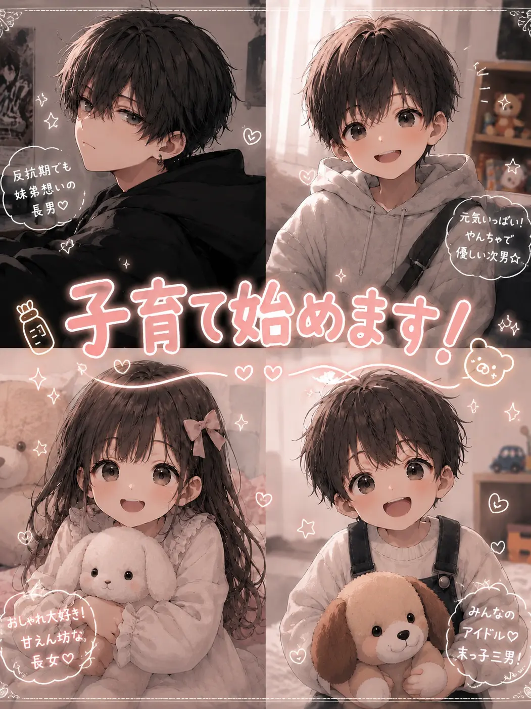 cccorne의 子育て始めます！