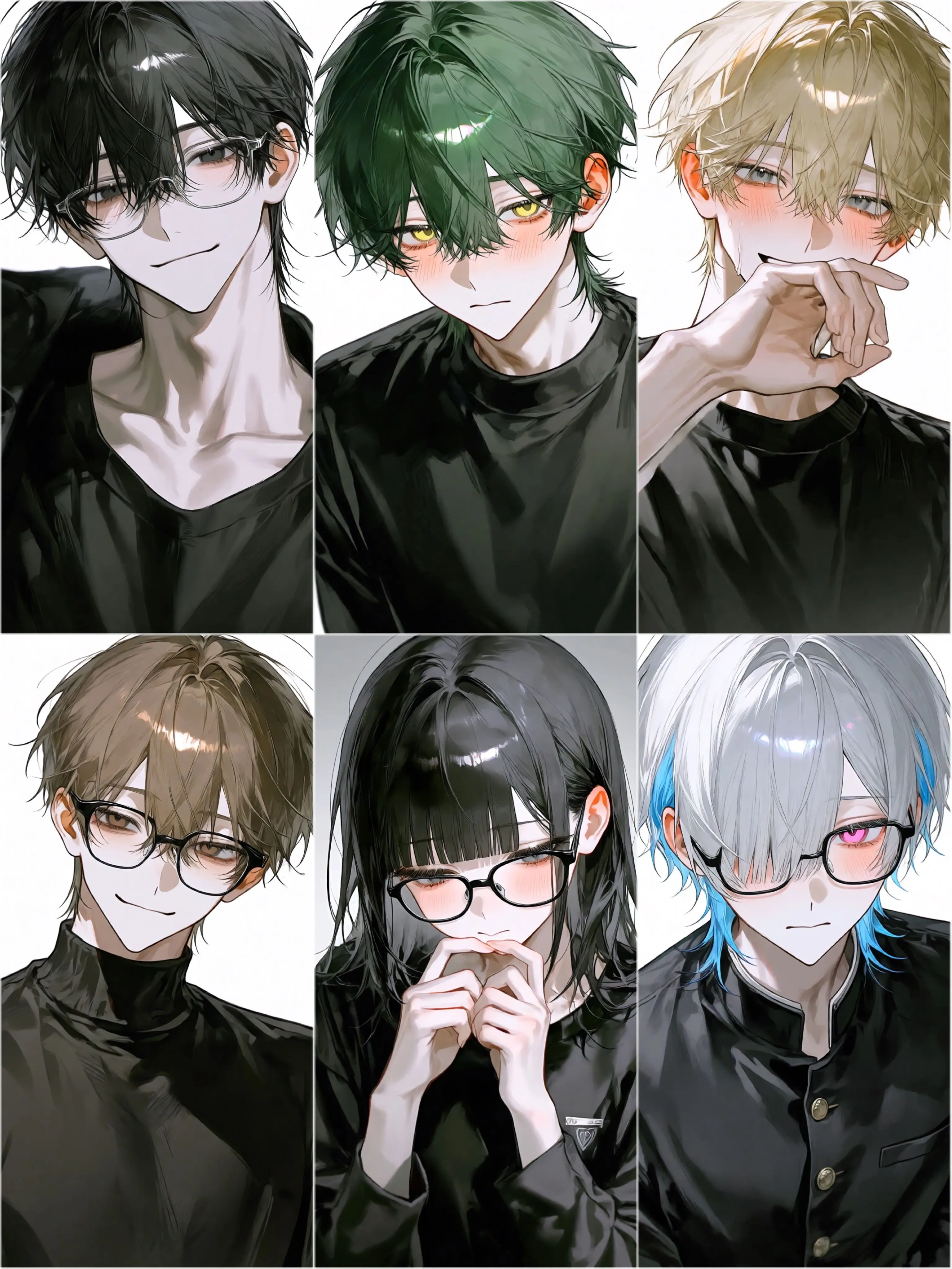 4imm.5의 ゲーム研究部に降りてきた{{user}}