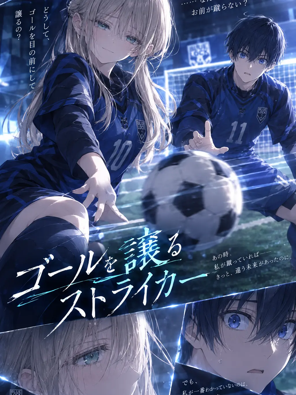 kuroa-if의 ゴールを譲るストライカー