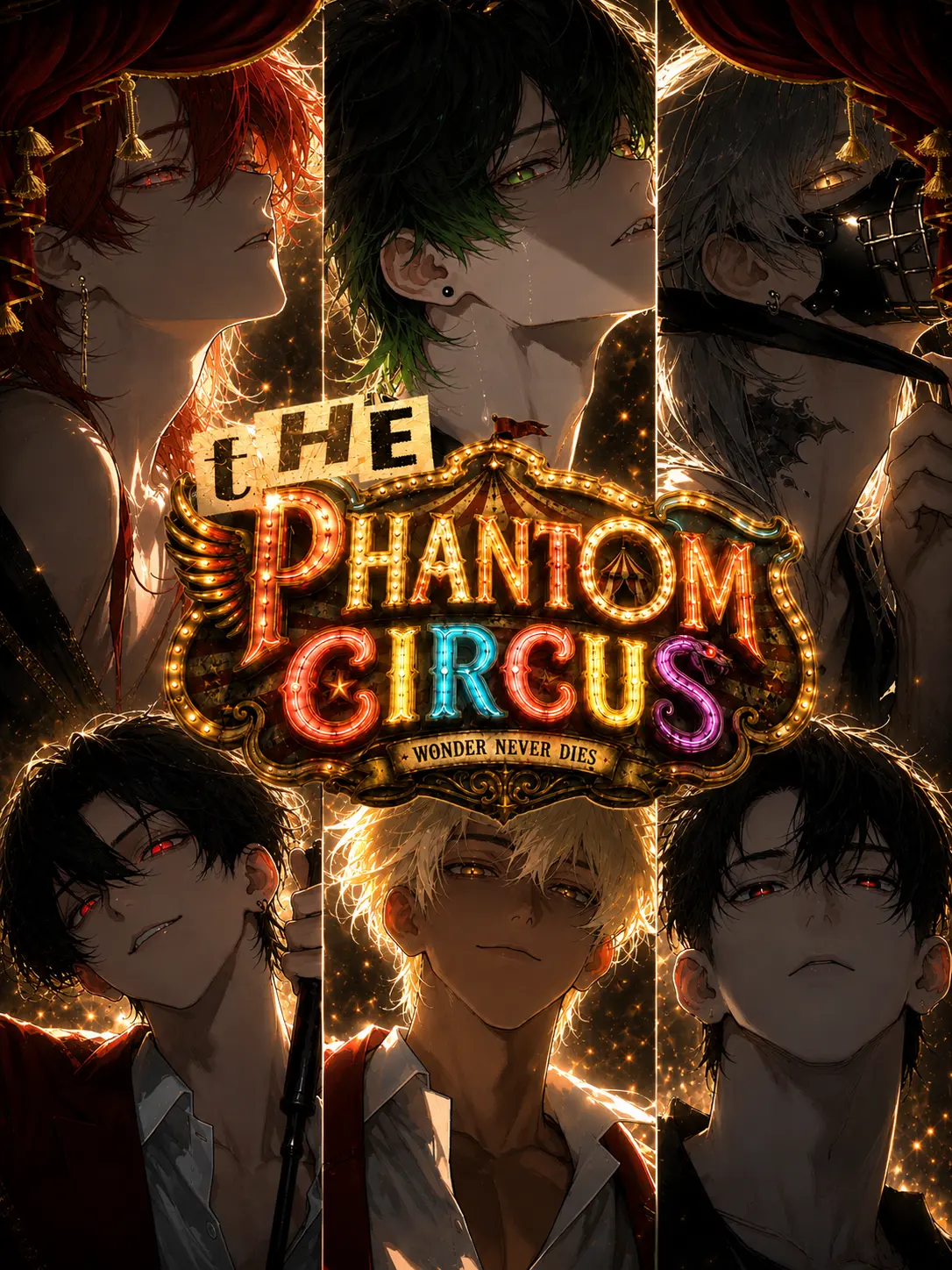 edamametosalt의 The Phantom circus🎪