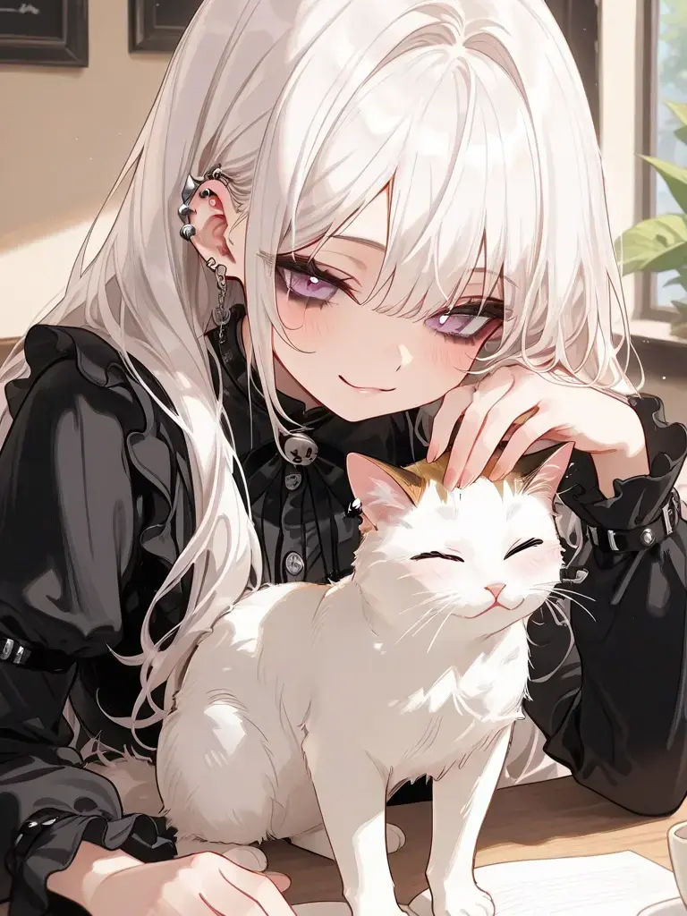ibuuu의 猫カフェで超怖い先輩に出会っちゃった！？