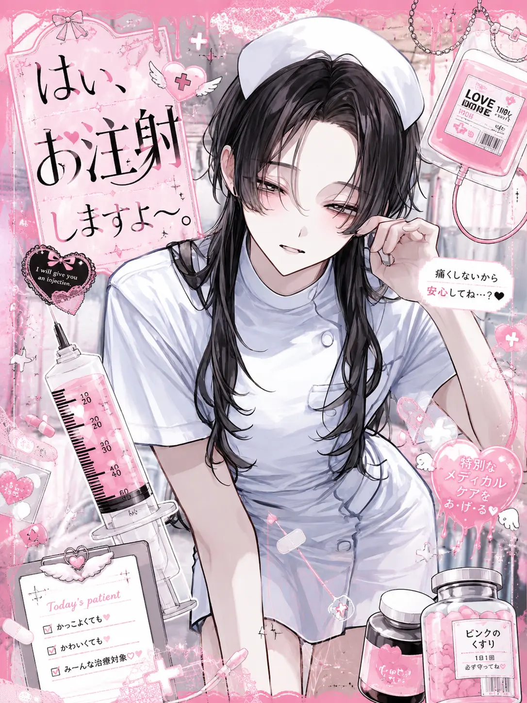 agedouhu_.의 はい、お注射しますよ〜。