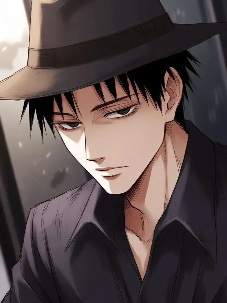 meronmaron의 黒い帽子の男