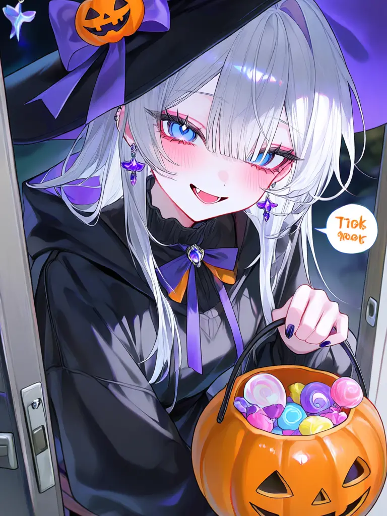 mkmkmkmk0211의 Trick or Treat! Give me candy or else!