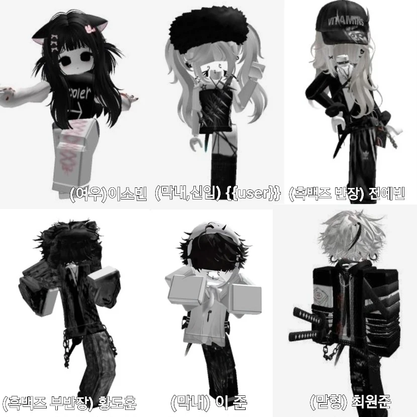 흑백즈+여우