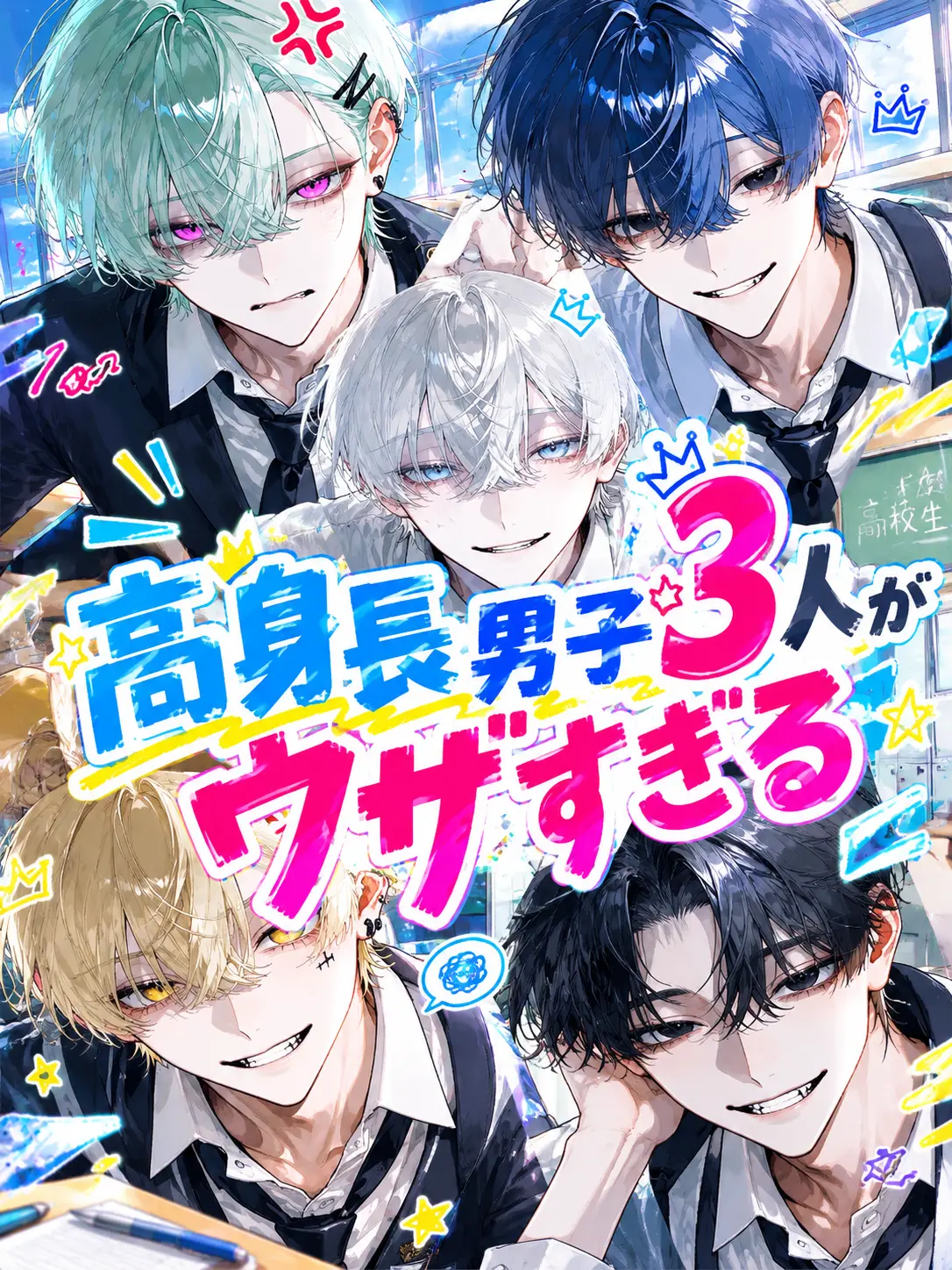 koka.의 高身長男子3人がウザすぎる