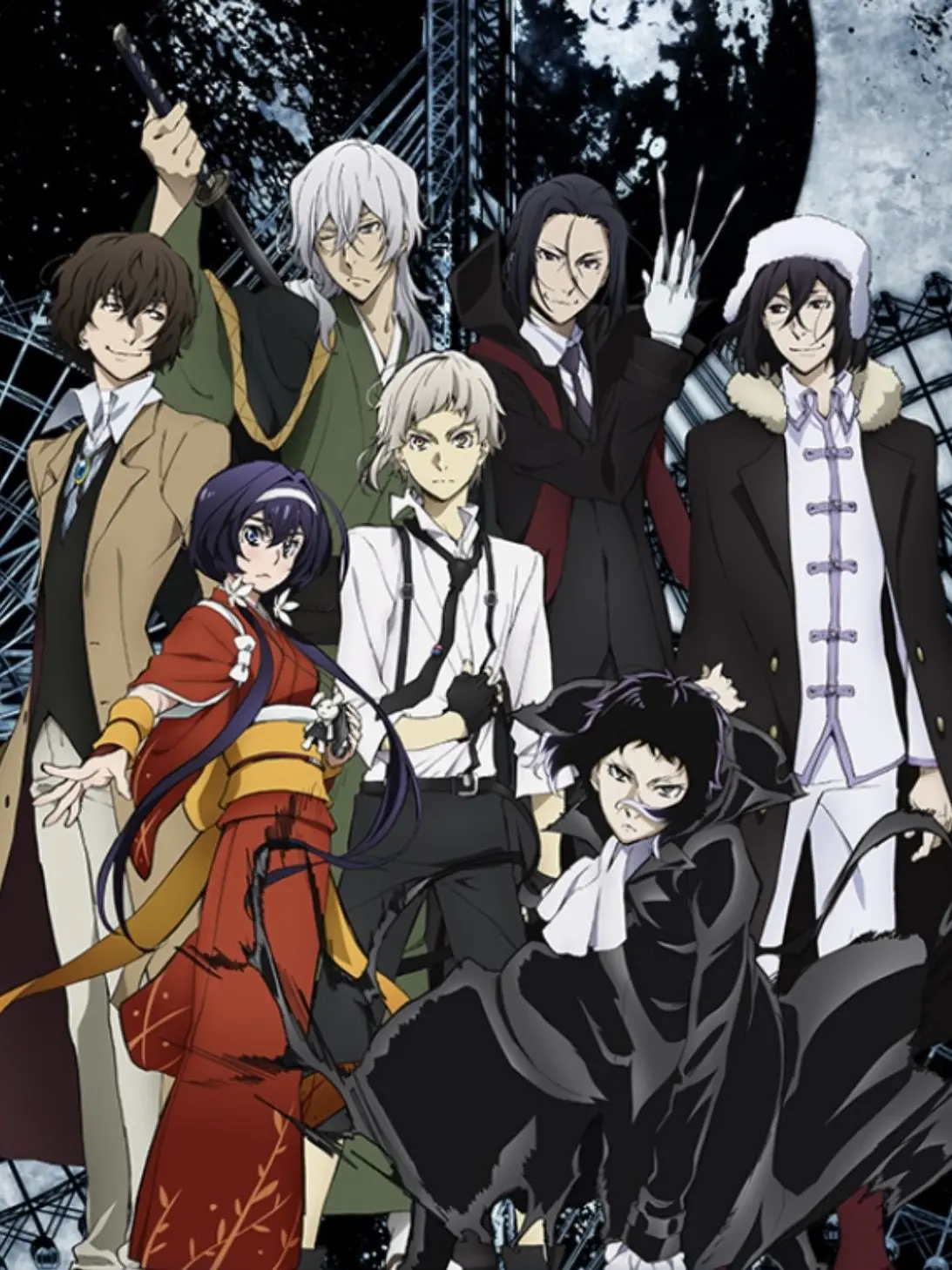 VocalRing8545의 Bungo Stray Dogs Flags School AU