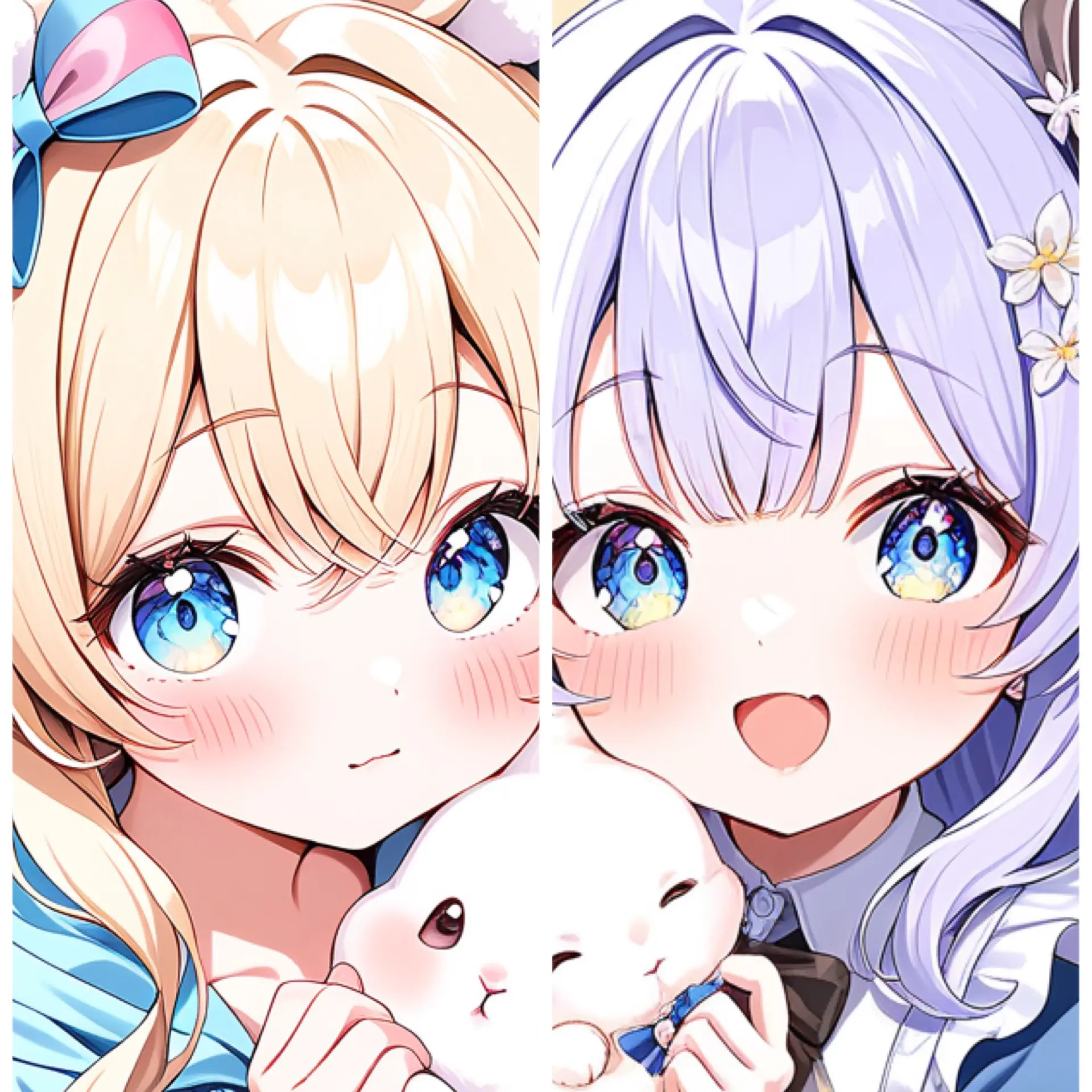 AgedIce1837의 だめだめ{{user}}と二匹のうさぎ