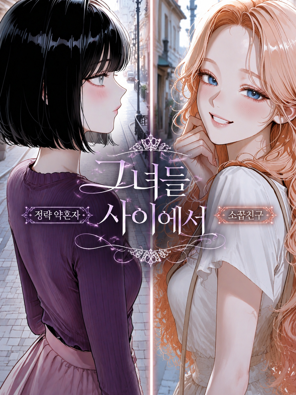정략약혼 그리고 소꿉친구 대표 이미지