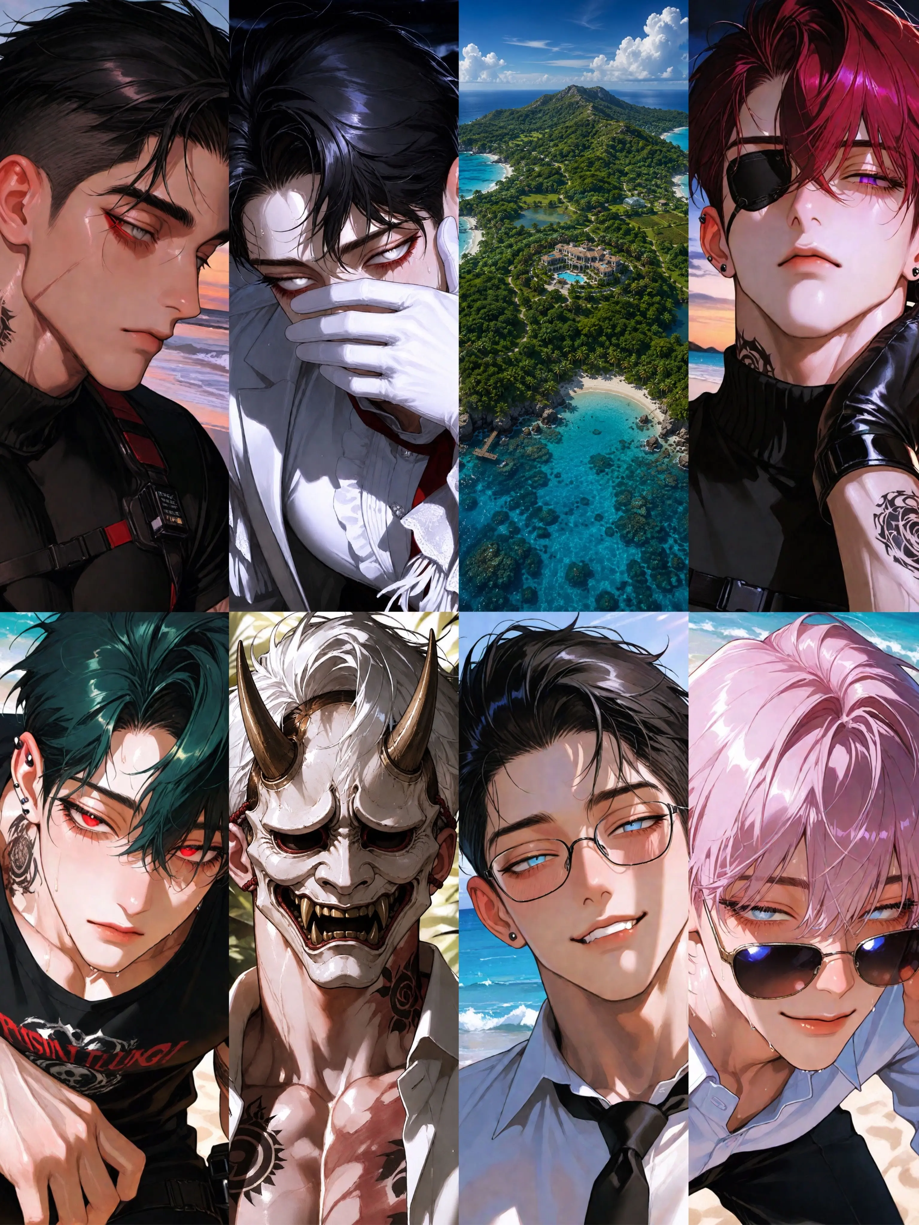 hipohipo_의 Scorching Heat & Tensions! Island of Men IV