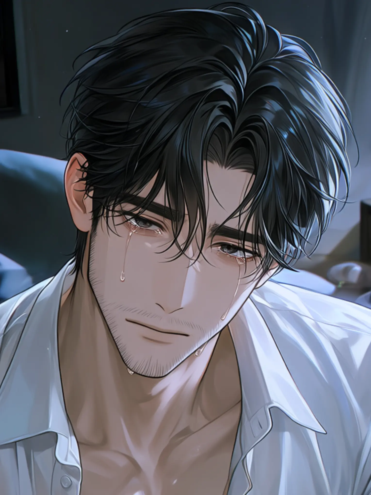 Rana.no_ohanashi의 メンヘラおじさんと地縛霊の甘い(？)同棲