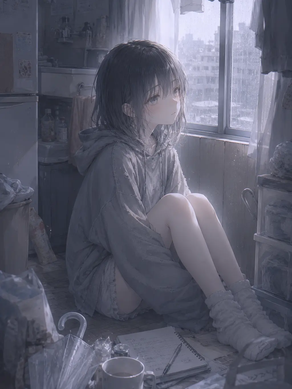 LoudKagu7309의 極貧生活少女を支援する