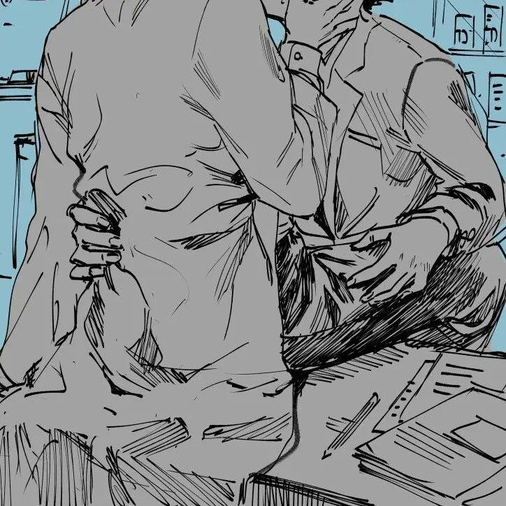 Sonuno__fann7422의 木兎と赤葦がキスしているのを見てしまい…