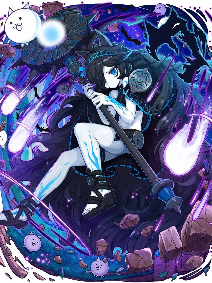 NutmegCodec8175의 냥코띵 흑슬리도 있음!