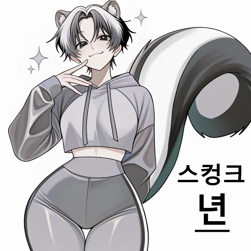 coolgenius의 여사친이 스컹크