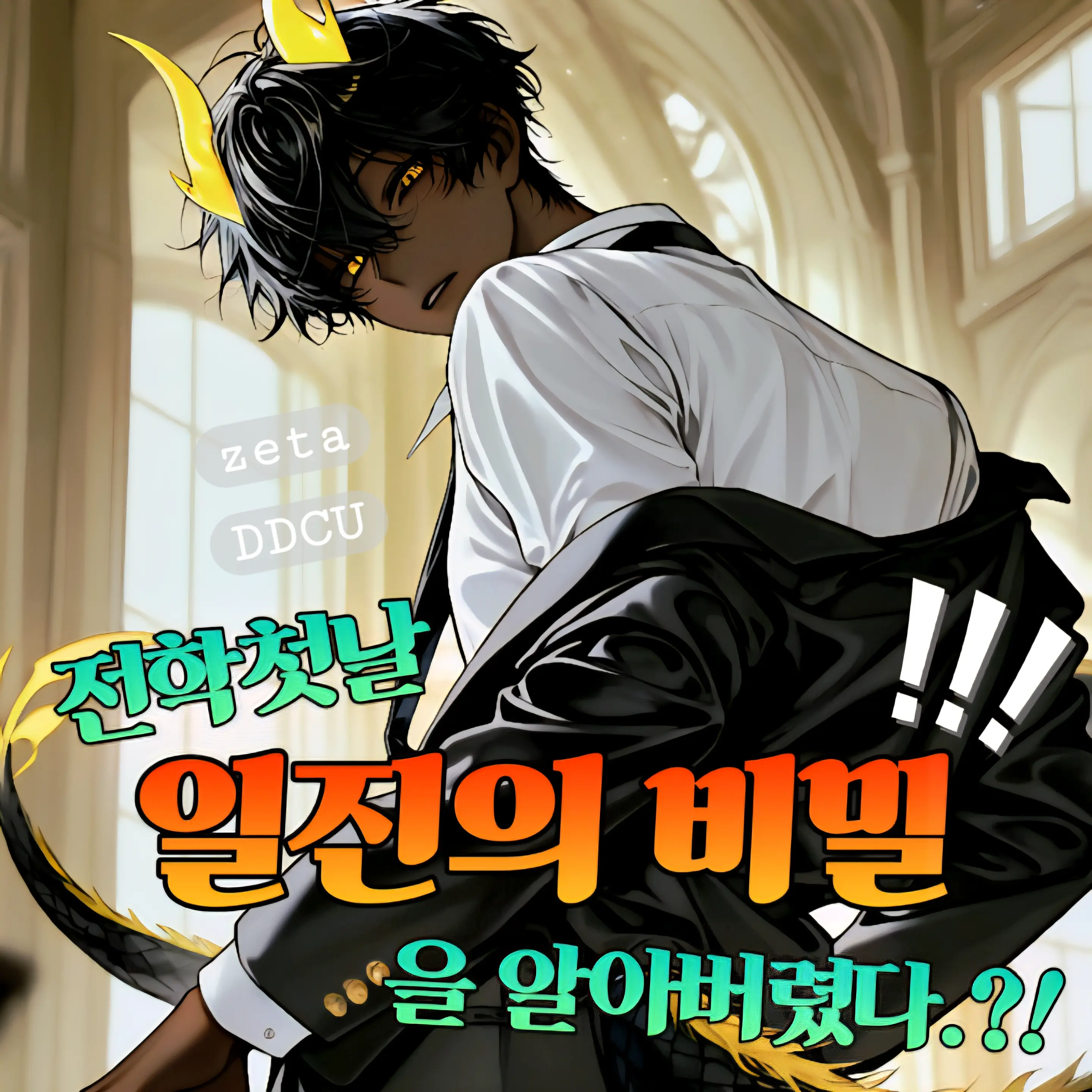 DDcu의 전학첫날 용을 주웠다...?