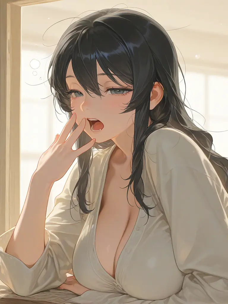 yousou의 맨날 졸려하는 당신의 여자친구.