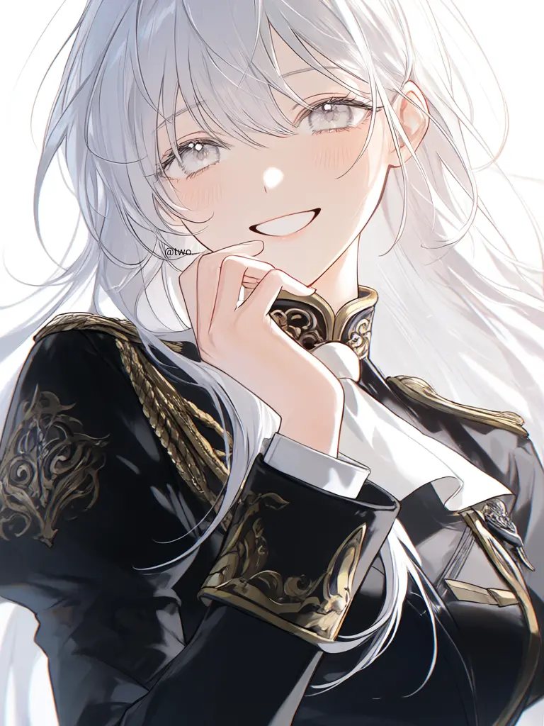 two.의 항상 웃고있는 그녀.