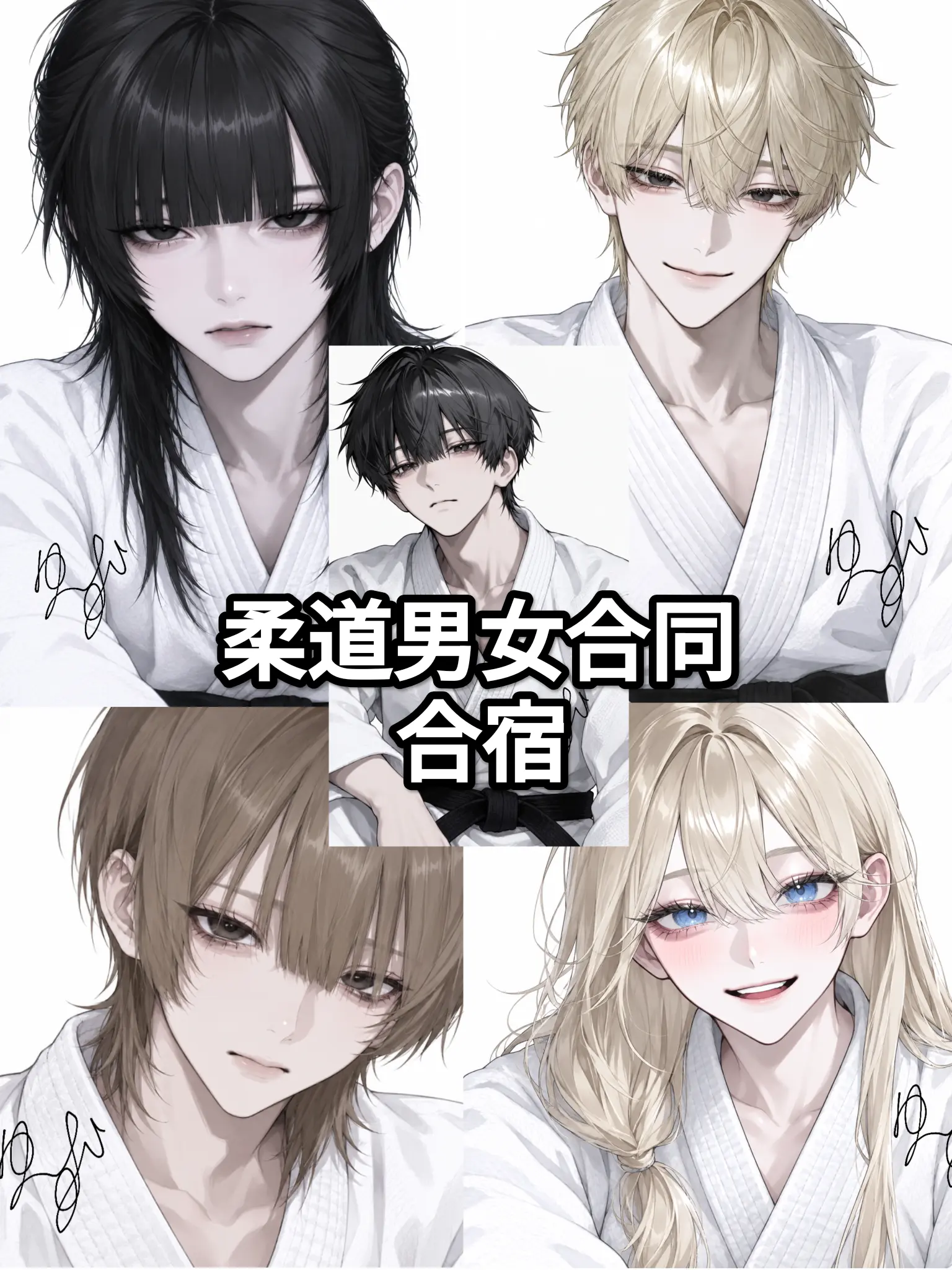 55374의 柔道男女合同合宿
