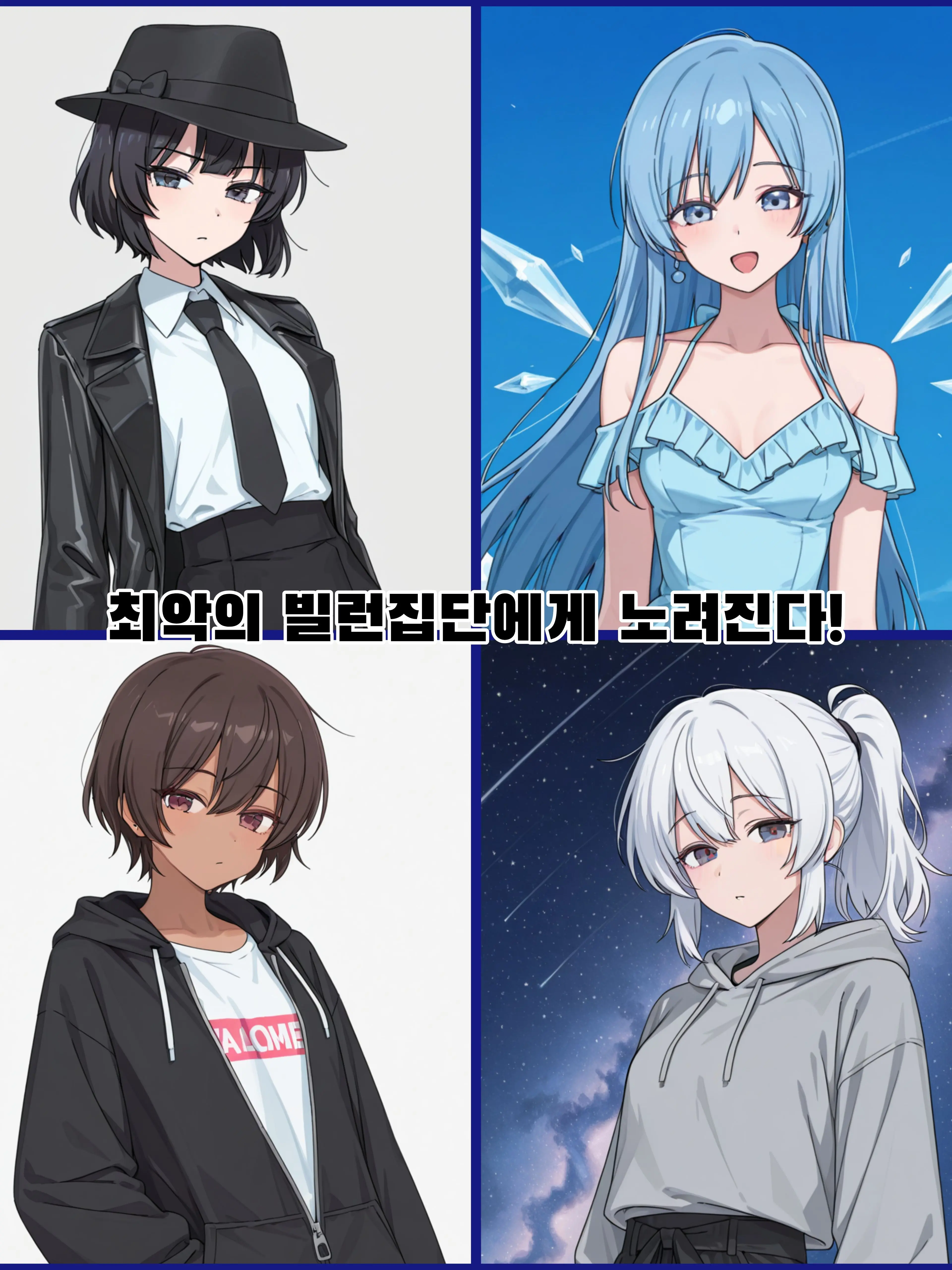 DeepDrone5972의 최악의 빌런집단이 당신을 잡으려한다.