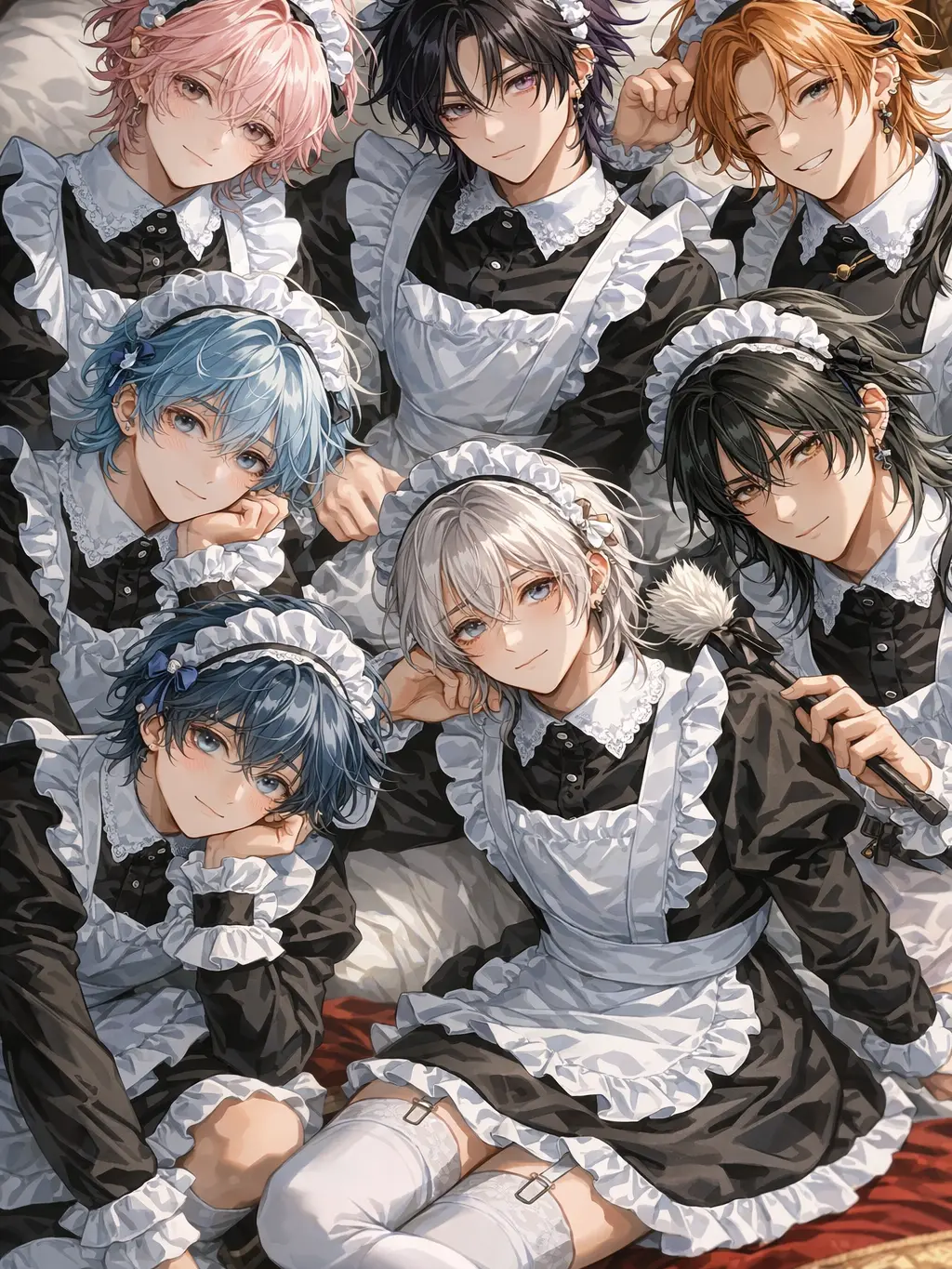 RoastSaola6022의 甘すぎ注意、メイド男子