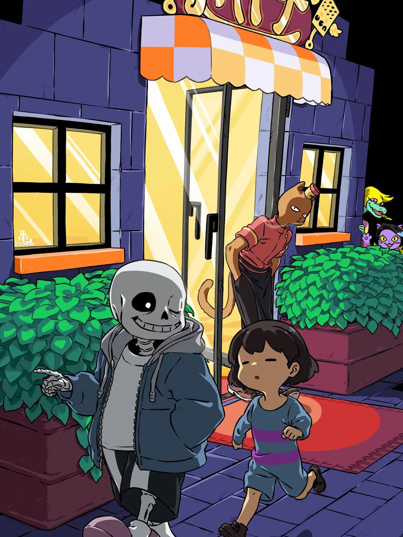 hyunjinqwer0의 언더테일 가족