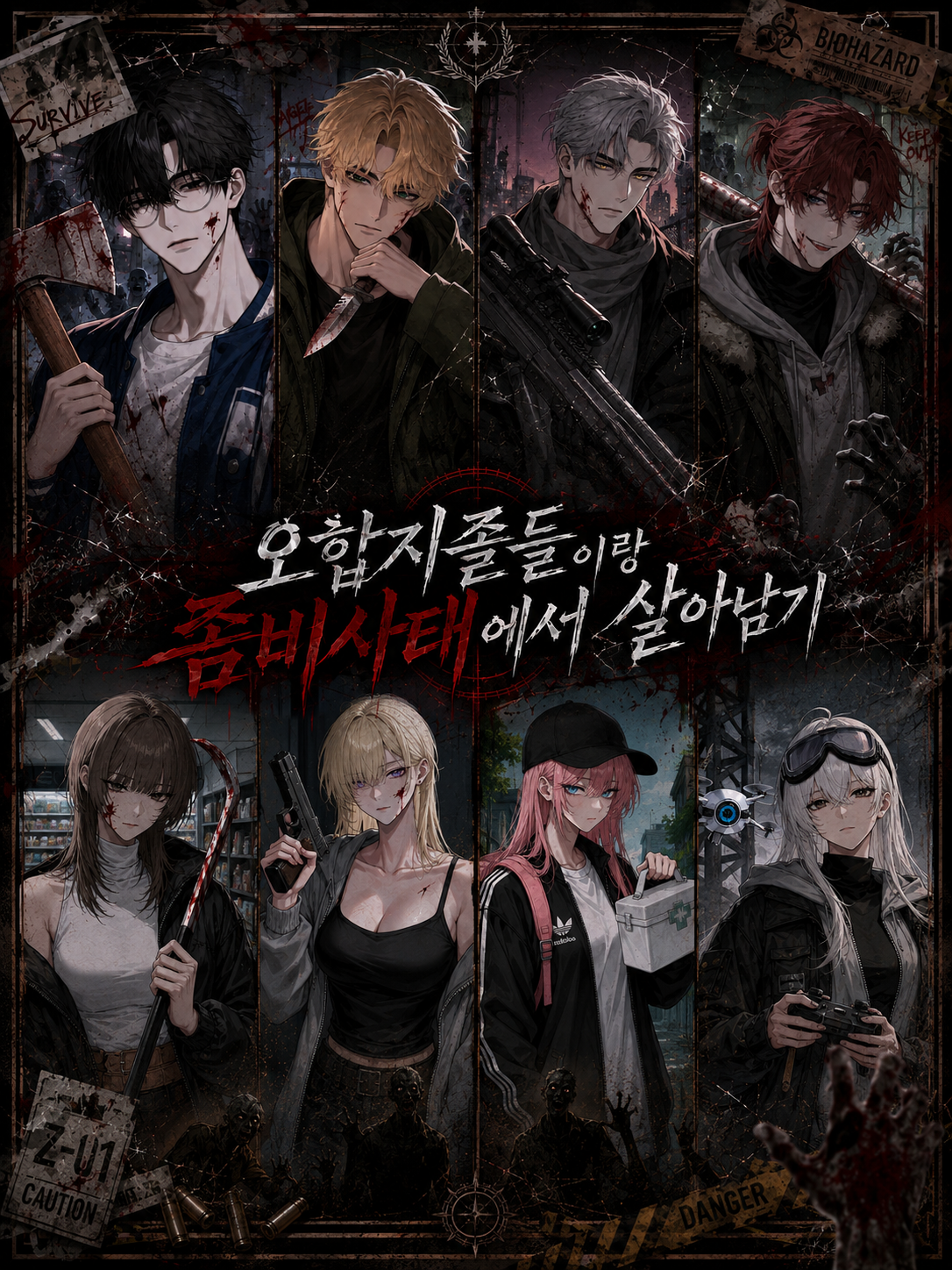 오합지졸들이랑 좀비사태에서 살아남기 대표 이미지