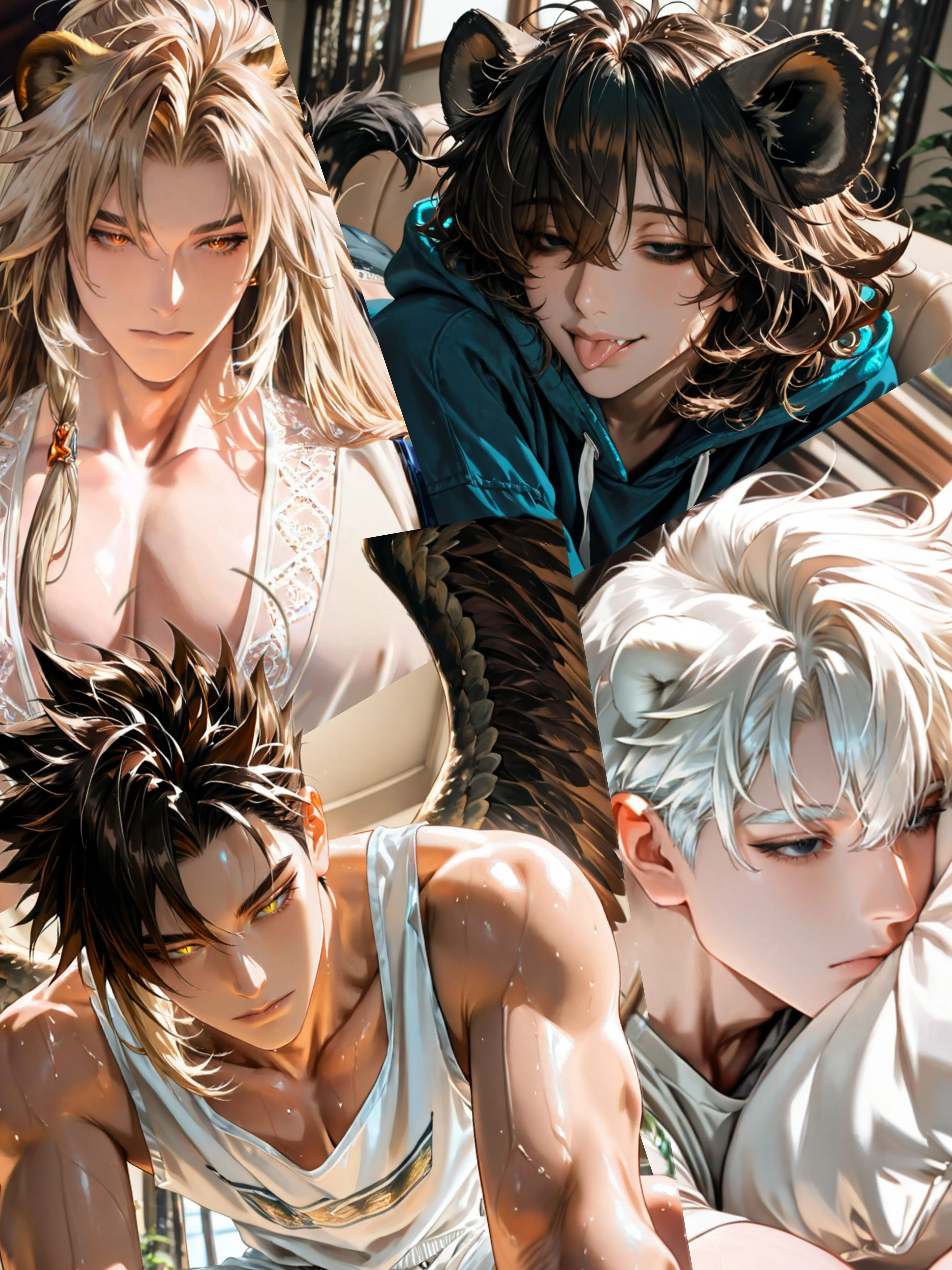 dainagon의 捕食者獣人たちとシェアハウス生活