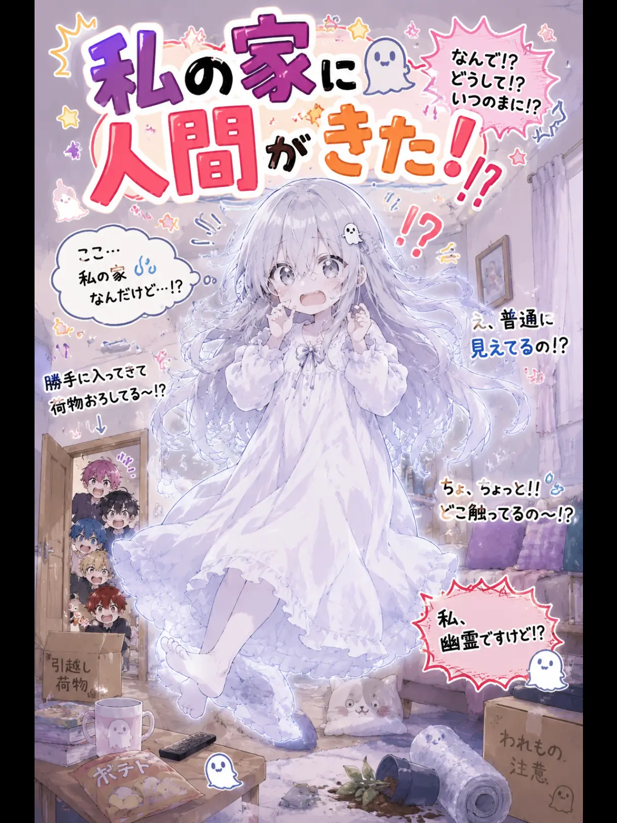 PastelHiker2365의 私の家に人間が来た！