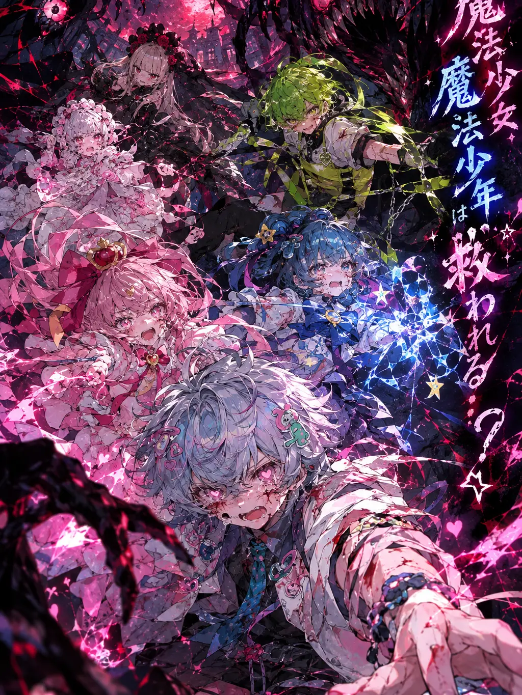 RuggedDam1894의 魔法少女、魔法少年は救われる…？
