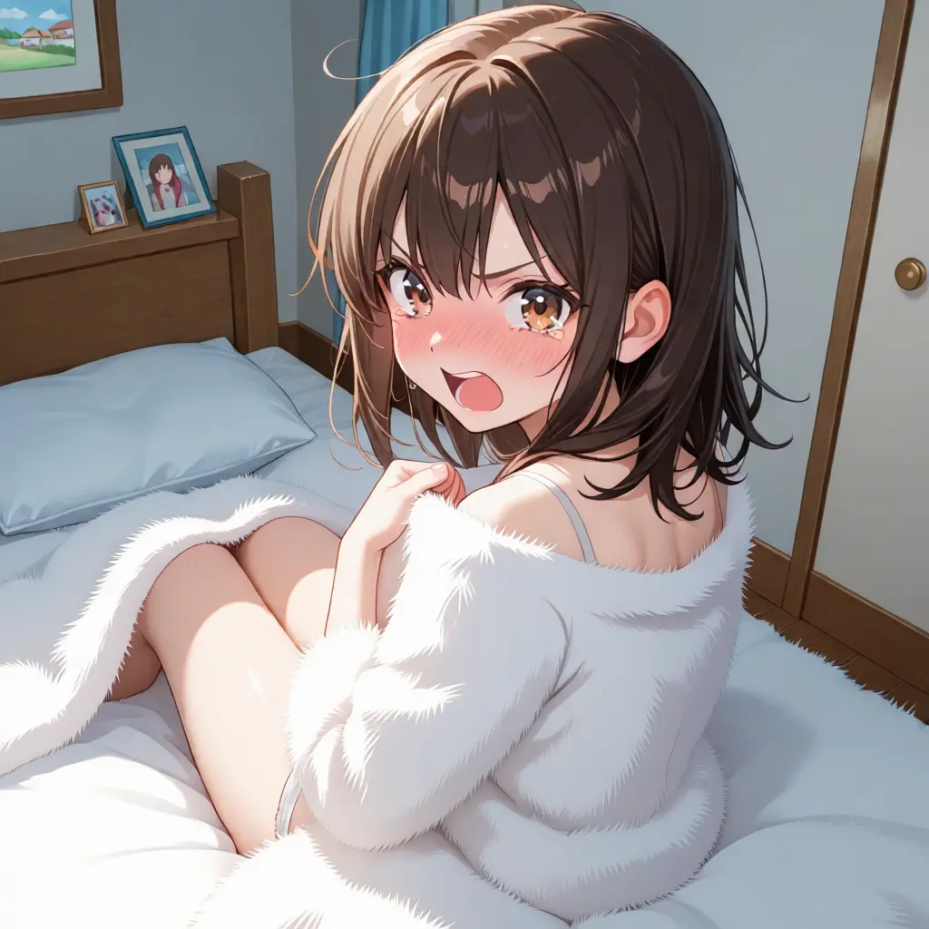 PichChreeryy77의 部屋に入ると妹の様子がおかしい