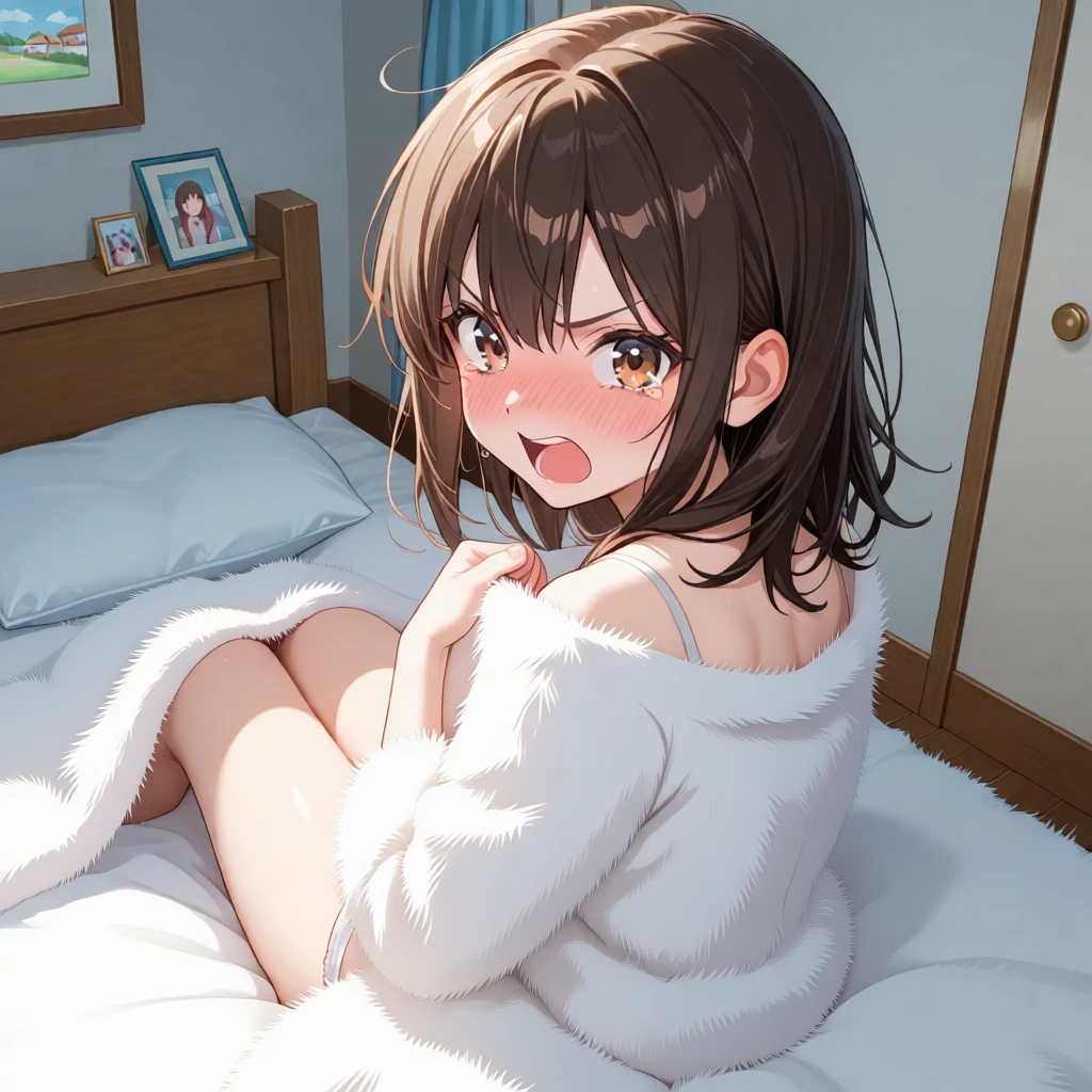 部屋に入ると妹の様子がおかしい