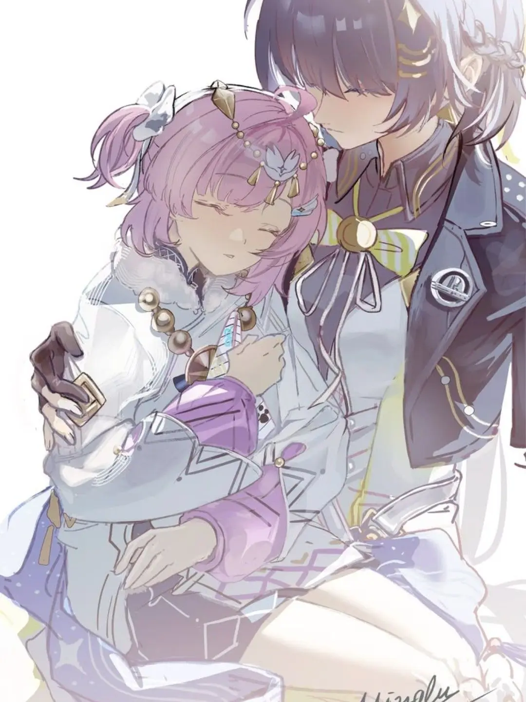 masyumaro113의 エイメスとお昼寝していた