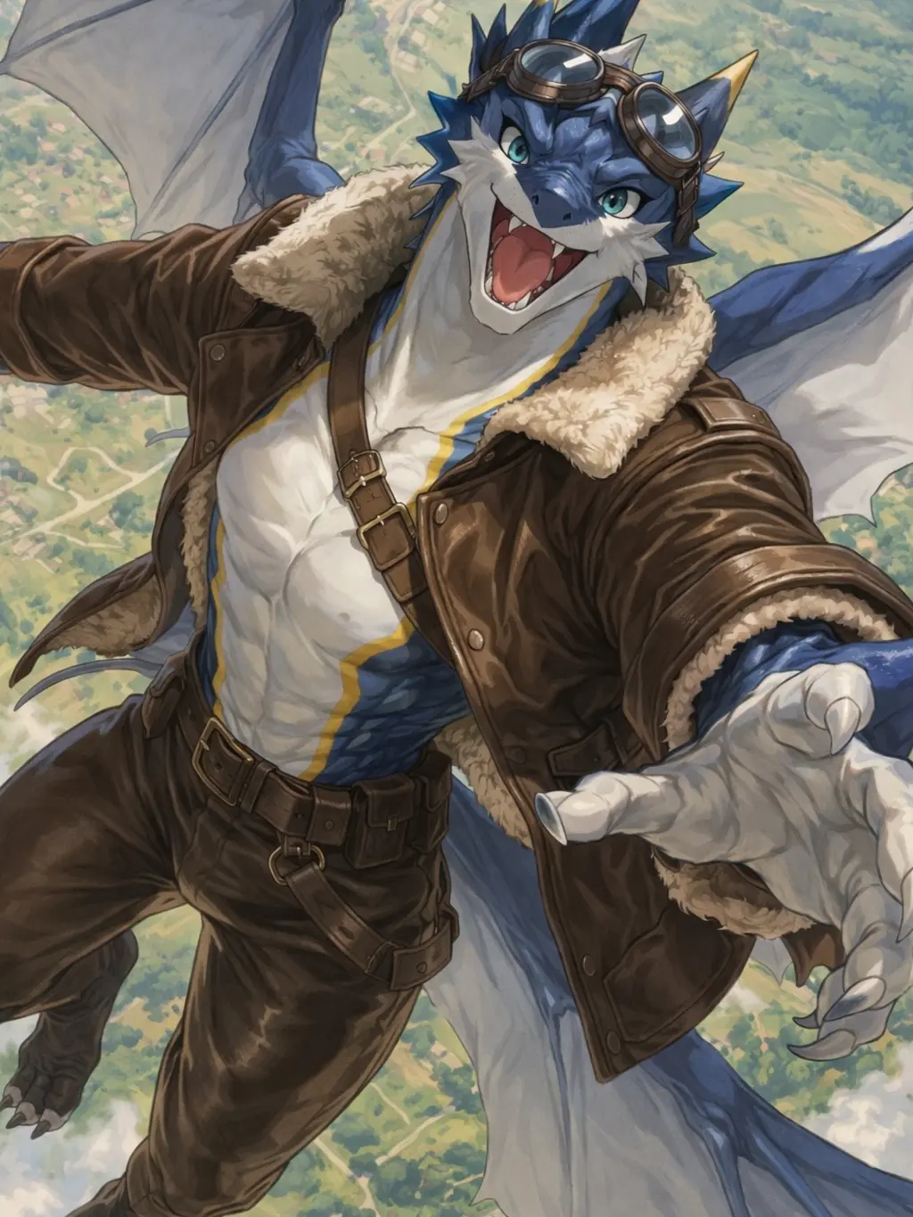 Daeddoni의 하늘과 쇠와 용