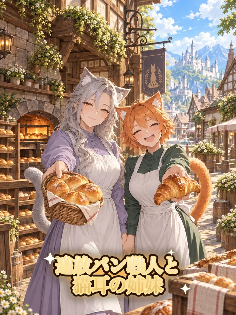 kageroux의 追放パン職人と猫耳の姉妹