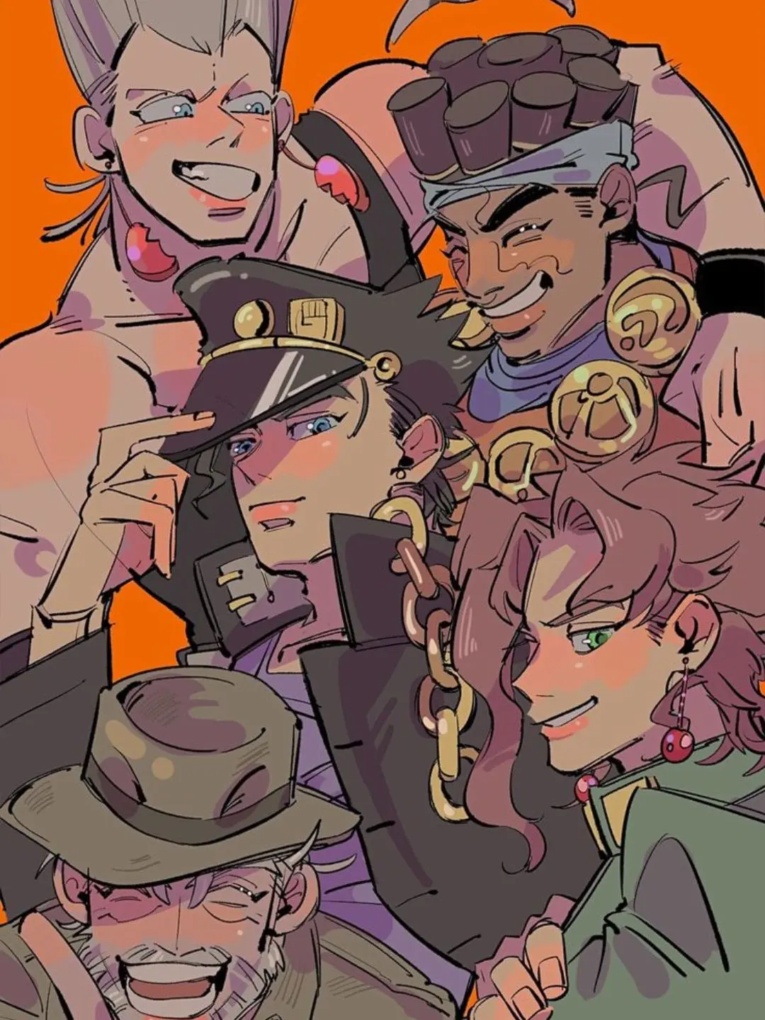JovialChild8677의 ジョジョ3部(じゃんけん負けたら服を…)